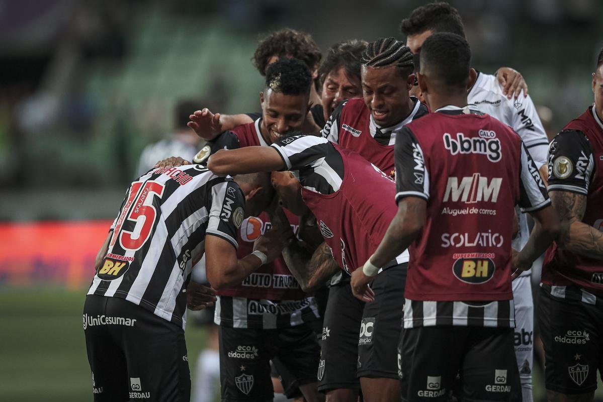 Zaracho empatou o jogo para o Atltico no Allianz Parque com Zaracho: 1 a 1
