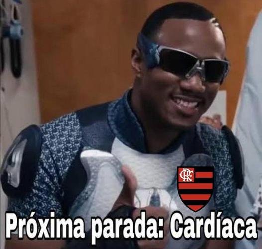 Torcedores brincaram com a eliminação do Flamengo para o Al-Hillal, pela semifinal do Mundial