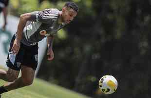 Fotos do treino do Atltico, que teve Hulk em campo 