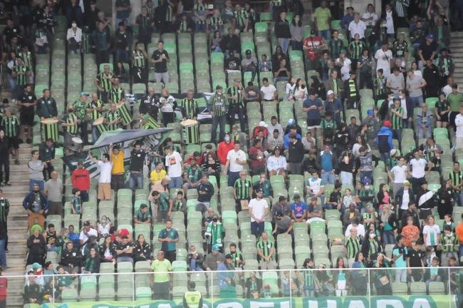 Amrica e Gois se enfrentaram no Independncia, pela 15 rodada da Srie A do Campeonato Brasileiro