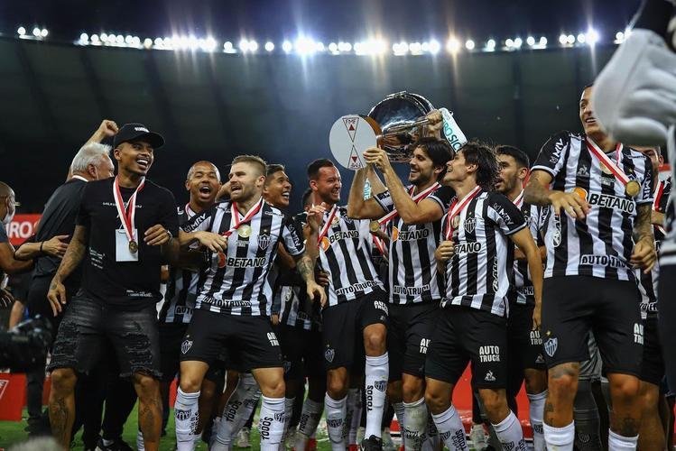 Fotos da festa do Atltico no Mineiro com a conquista do bicampeonato mineiro