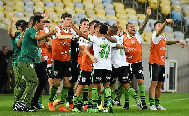 Amrica conquistou vitria indita diante do Fluminense no Maracan 