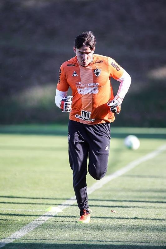 Fotos do ltimo treino do Atltico antes do jogo com o Grmio