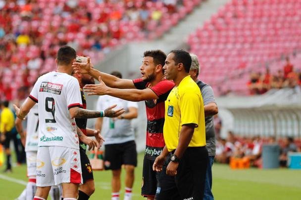 Partida entre Sport e Vitria, na Arena de Pernambuco, pela Copa do Nordeste