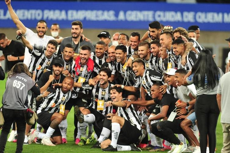 Fotos da festa do Atltico no Mineiro com a conquista do bicampeonato mineiro