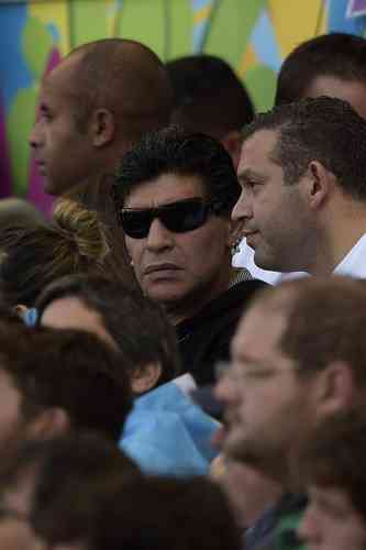 Em 21 de junho de 2014, Diego Maradona esteve no Mineiro, em Belo Horizonte, para assistir ao jogo entre Argentina e Ir, pela Copa do Mundo. Na ocasio, os argentinos venceram o confronto por 1 a 0, com gol do astro Lionel Messi nos acrscimos.