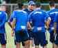 Cruzeiro encerra preparao para enfrentar o Villa Nova; Fred faz trabalho na academia