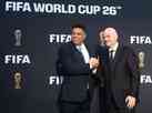Ronaldo vai a lanamento da marca da Copa 2026, que tem detalhe indito
