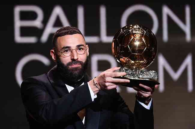 Benzema, from Real Madrid, was named the best player in the world of 2022 in the pr