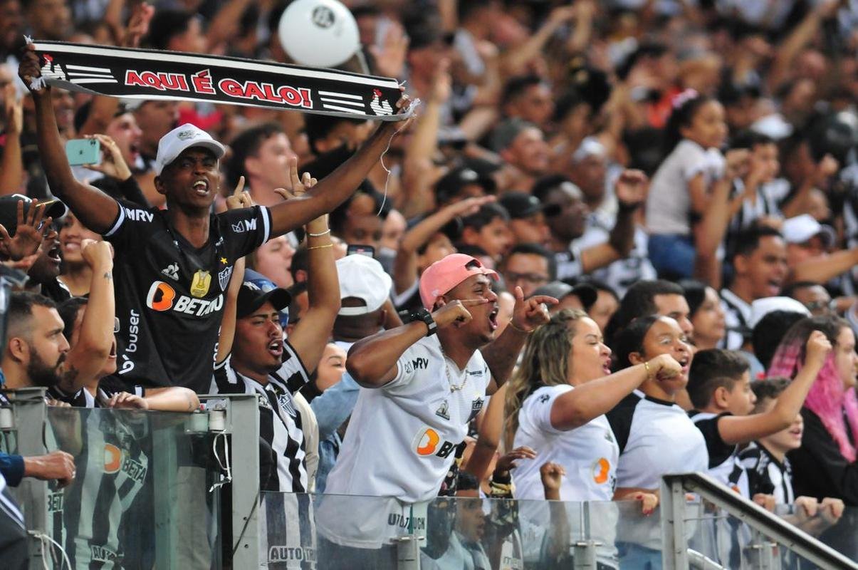 Fotos do jogo entre Atltico e Red Bull Bragantino, no Mineiro, pela 26 rodada do Campeonato Brasileiro