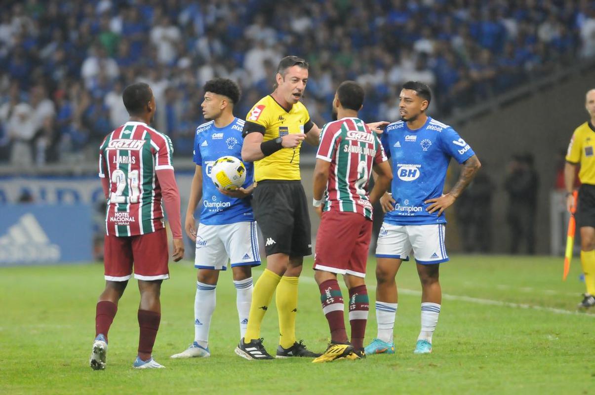 Fotos do jogo de volta das oitavas de final da Copa do Brasil, no Mineiro, entre Cruzeiro e Fluminense (Juarez Rodrigues/EM/DAPress)
