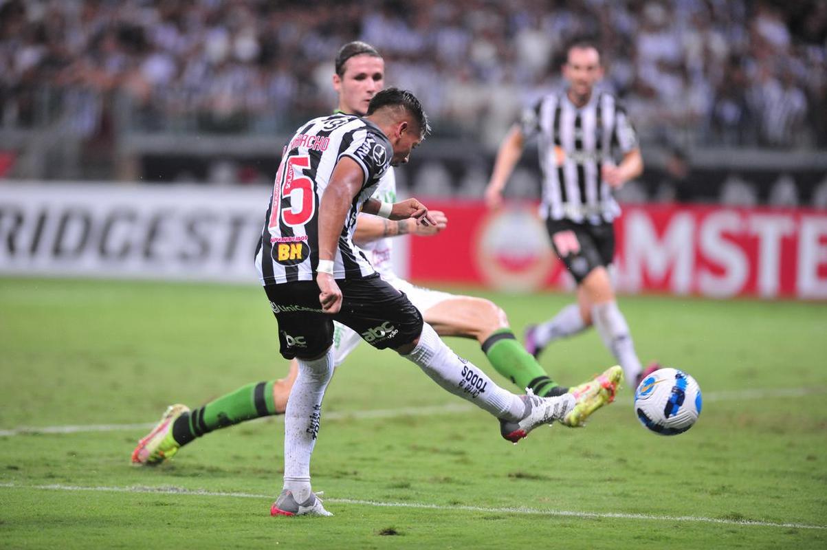 Fotos do clssico entre Atltico e Amrica, no Mineiro, pelo Grupo D da Copa Libertadores 2022