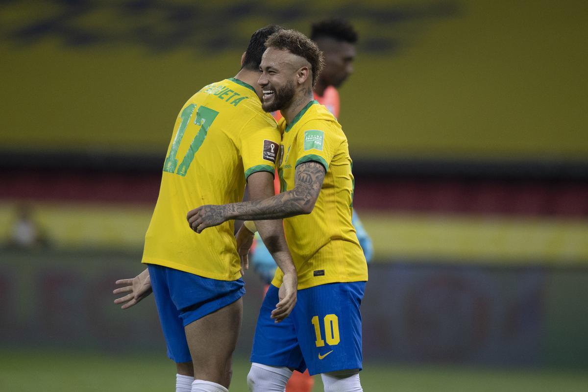 Com gols de Richarlison e Neymar, Brasil venceu o Equador no Beira-Rio 