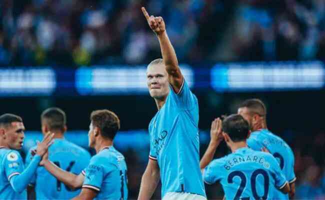 No Manchester City, Haaland já é um jogador melhor em reencontro com o  Dortmund