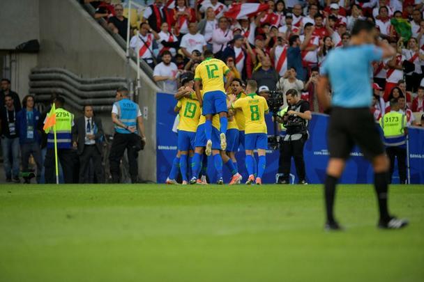 Fotos da decisão da Copa América entre Brasil e Peru, no Maracanã
