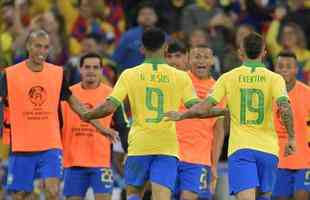 Gabriel Jesus recolocou o Brasil em vantagem na final da Copa Amrica: 2 a 1