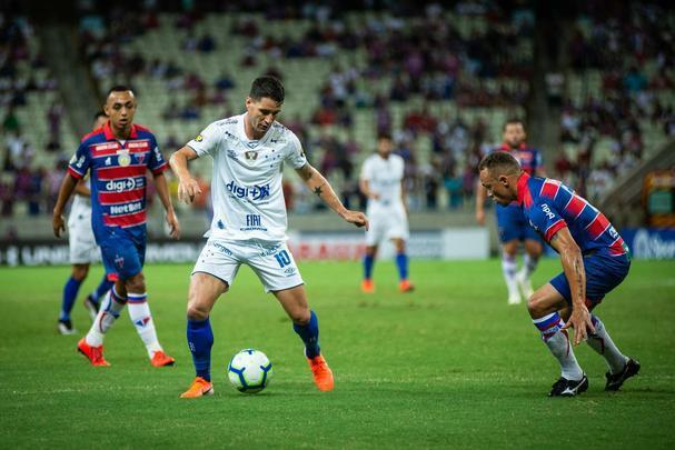 Fotos do jogo entre Fortaleza e Cruzeiro, na Arena Castelão, pela nona rodada do Brasileiro