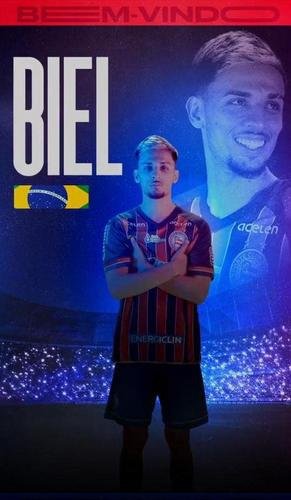 Bahia anunciou o atacante Biel