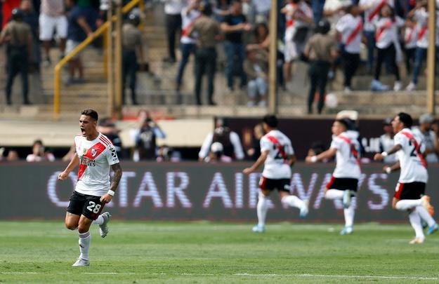 Fotos do jogo entre Flamengo e River Plate
