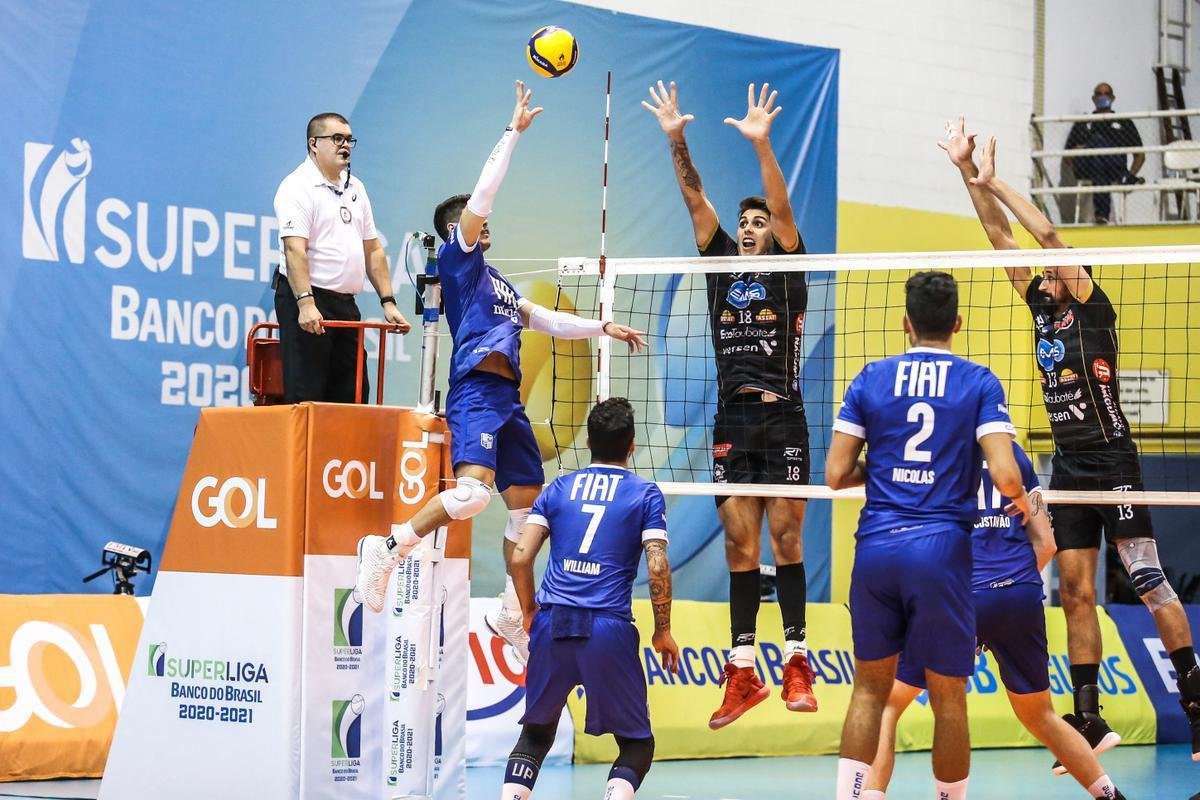 Minas no resistiu ao poderoso Taubat, perdeu por 3 sets a 0 e terminou a Superliga como vice-campeo