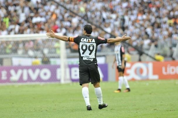 Fotos do jogo entre Atltico e Flamengo no Mineiro