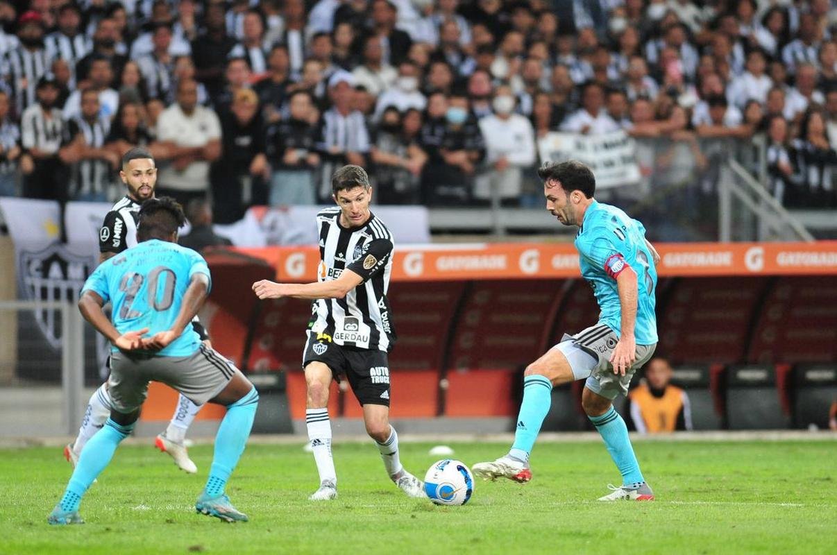 Fotos do jogo entre Atltico e Emelec, no Mineiro, em Belo Horizonte, pelas oitavas de final da Copa Libertadores 2022