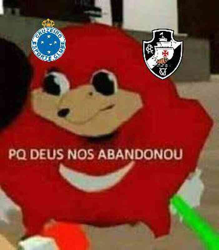 Memes da derrota do Cruzeiro para o Confiana, pela Srie B