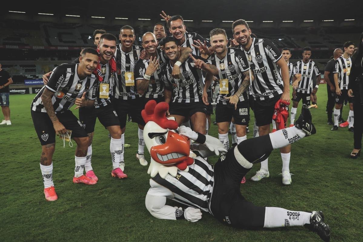 Fotos da festa do Atltico no Mineiro com a conquista do bicampeonato mineiro