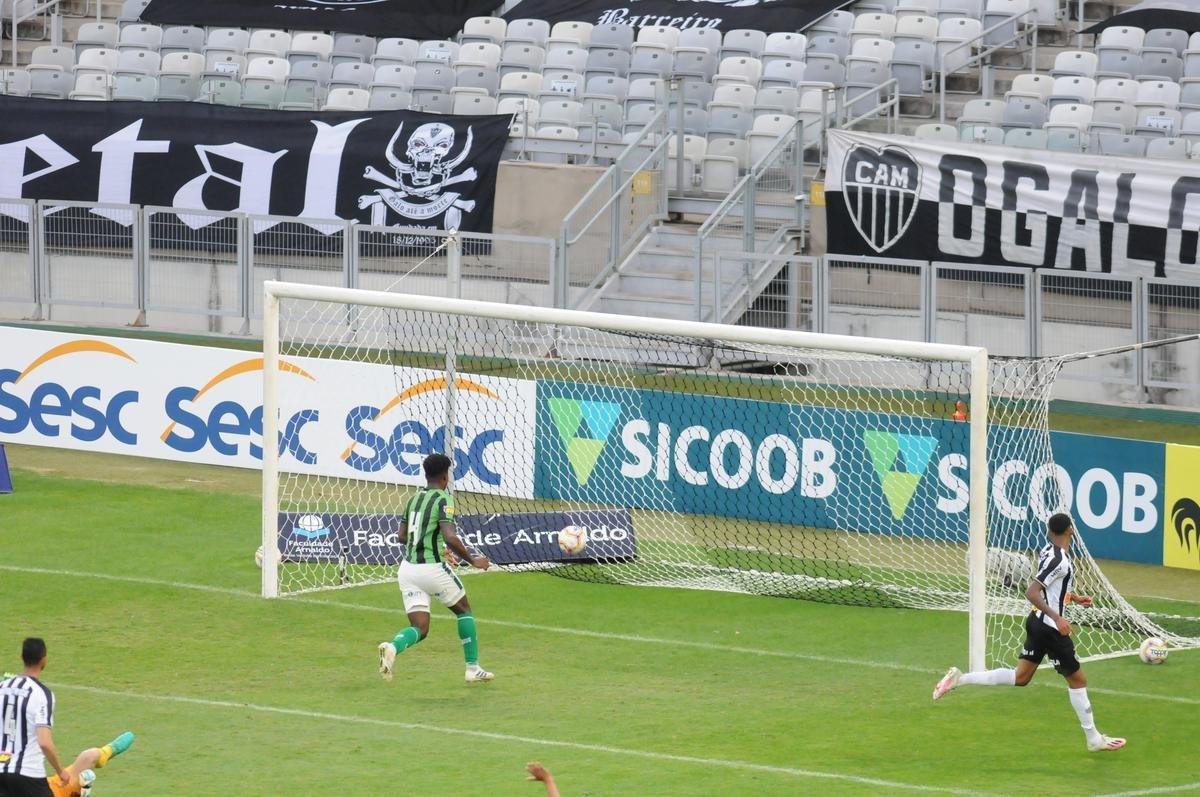 Amrica reagiu no segundo tempo e diminuiu com gol de Ademir
