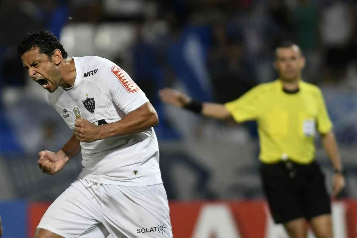 Imagens do jogo entre Godoy Cruz e Atltico, vlido pelo Grupo 6 da Copa Libertadores