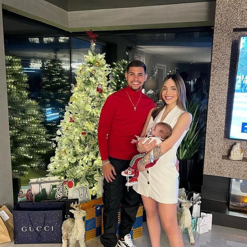 Bruno Guimares e famlia