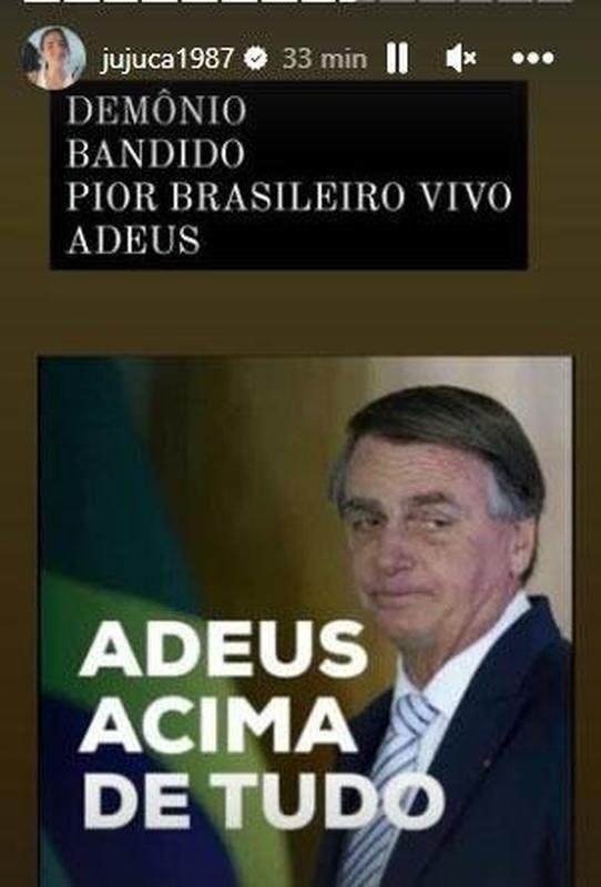 Ex-nadadora Joanna Maranho; manifestaes de esportistas com a vitria de Lula na eleio para presidente do Brasil