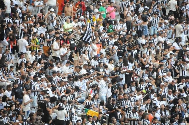 Fotos da torcida do Atltico na partida contra o Flamengo, no Mineiro, em Belo Horizonte, pela 13 rodada do Campeonato Brasileiro