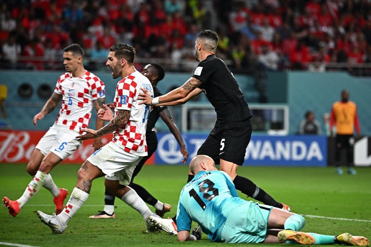 Fotos de Crocia x Canad, neste domingo, no Estdio Khalifa International Stadium, em Doha, pelo Grupo F da Copa do Mundo no Catar