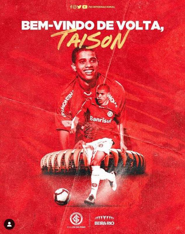 Taison, atacante (Internacional)