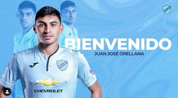 Juan José Orellana, lateral-esquerdo (Bolívar, da Bolívia)