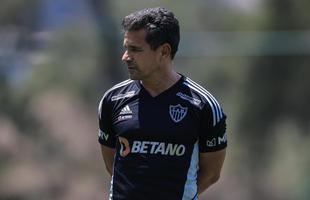 Treino do Atltico na Cidade do Galo, na manh desta tera-feira (11/10).