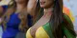 Torcidas de Brasil e Peru no Maracan antes da deciso da Copa Amrica