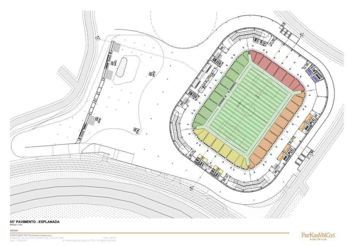 Novas imagens do projeto da Arena do Galo obtidas pelo Estado de Minas e pelo Superesportes