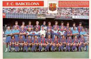 Barcelona - Na temporada 1991/92, quando a vitria ainda valia apenas dois pontos, o Barcelona protagonizou uma grande recuperao para conquistar o Campeonato Espanhol. Faltando cinco rodadas para o fim da competio, o Bara estava em terceiro, com quatro pontos a menos que o lder Real Madrid (dois triunfos de diferena). Ao fim da competio, os catales conquistaram a taa com um ponto a mais que a equipe da capital.