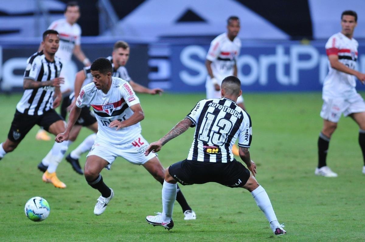 Fotos do duelo entre Atltico e So Paulo, no Mineiro, em Belo Horizonte, pela stima rodada do Campeonato Brasileiro