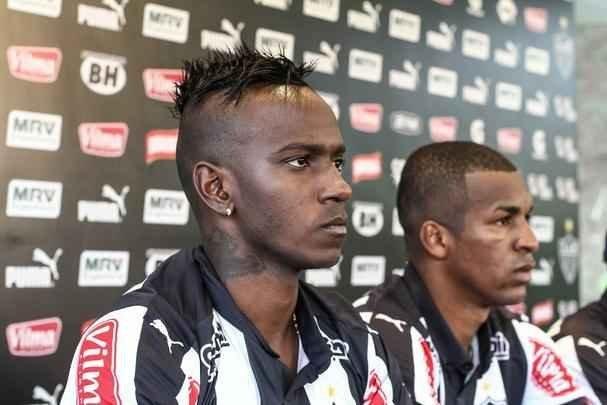 Veja imagens da apresentação de Hyuri, Erazo e Juan Cazares, novos reforços do Atlético