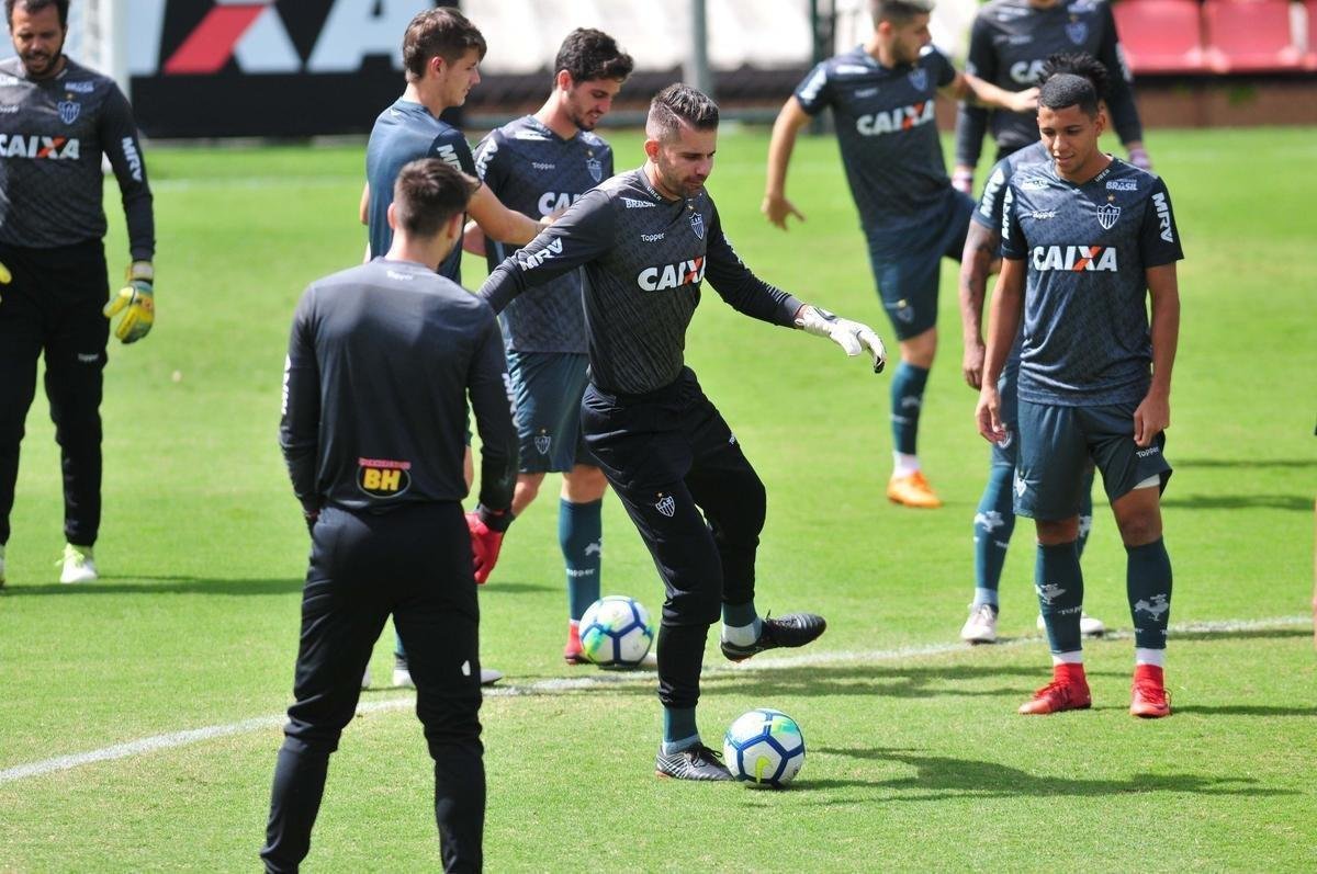 Atltico encerrou a preparao para enfrentar a Chapecoense, nesta quarta-feira, s 19h30, pela volta das oitavas de final da Copa do Brasil