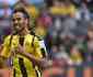 Borussia Dortmund pode negociar Aubameyang aps expulso no clssico contra o Schalke