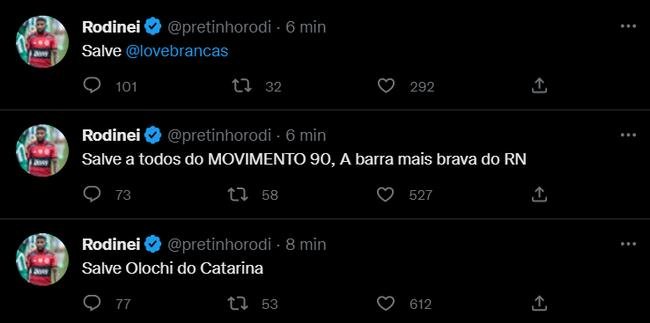 Jogadores que estiveram no Flamengo em 2022 foram hackeados no Twitter