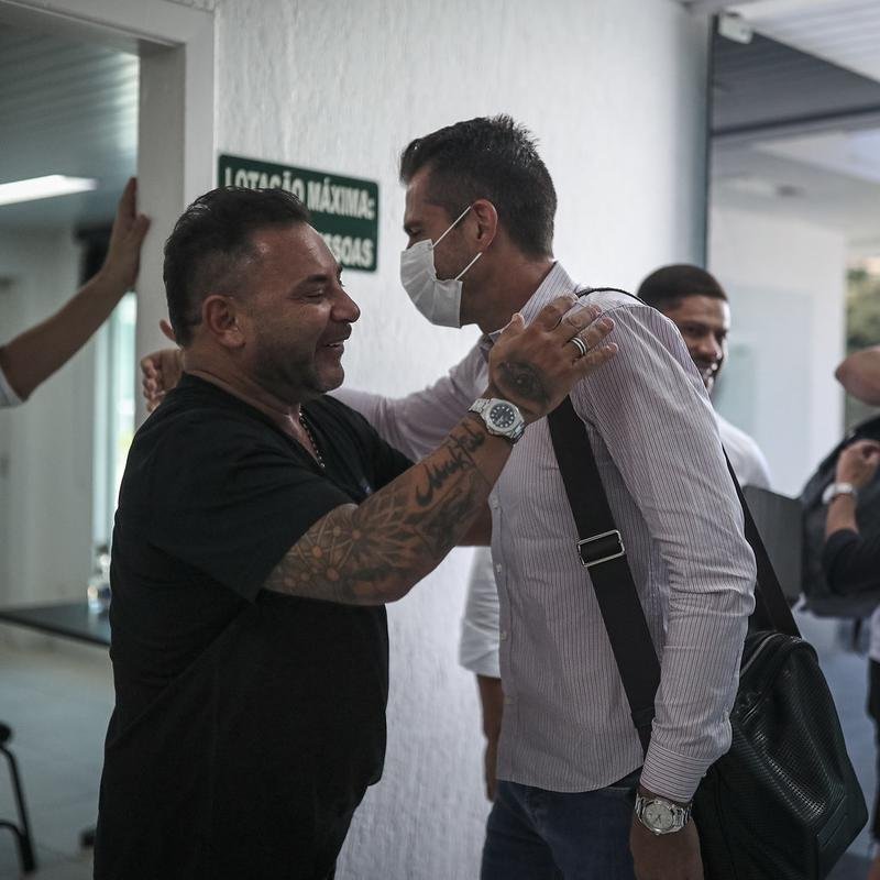 O primeiro dia da pr-temporada do Atltico