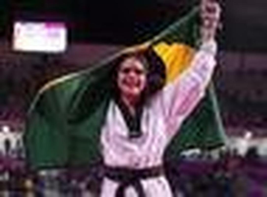 Silvana Fernandes levou a medalha de bronze no taekwondo, categoria at 58kg, classe K44