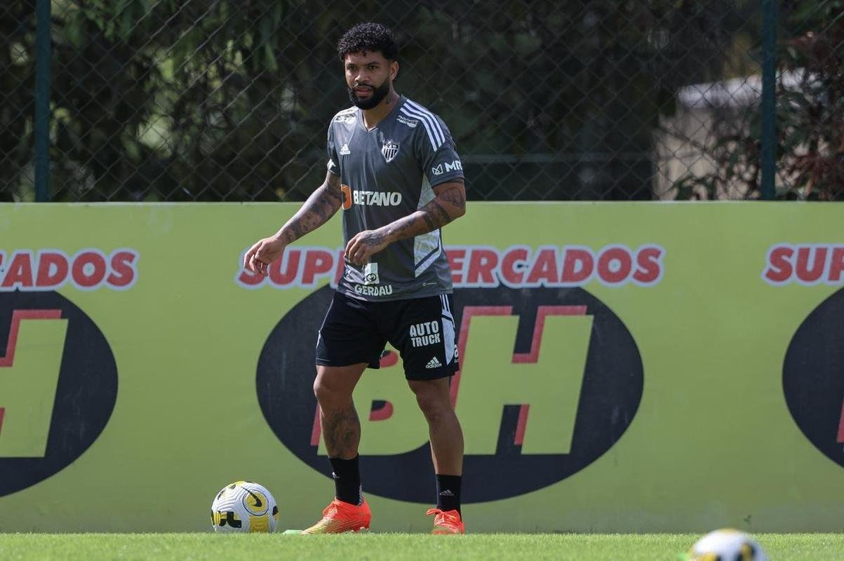 Fotos do ltimo treino do Atltico antes do jogo contra o Botafogo