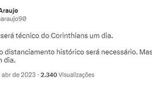 Torcedores se manifestam sobre possibilidade de Rogério Ceni treinar o Corinthians