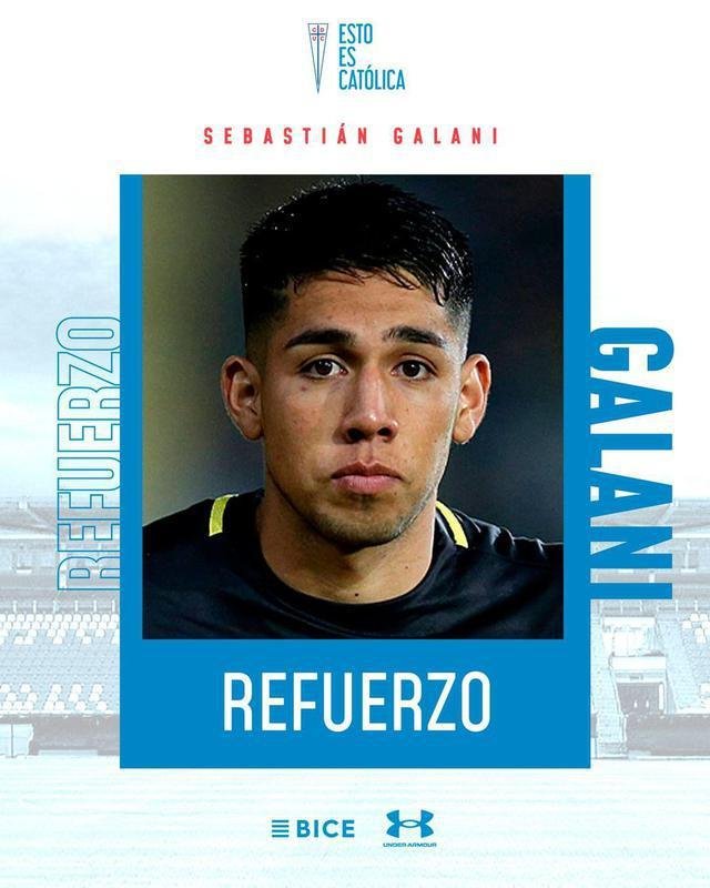 Sebastin Galani, meio-campista (Universidad Catlica-CHI)